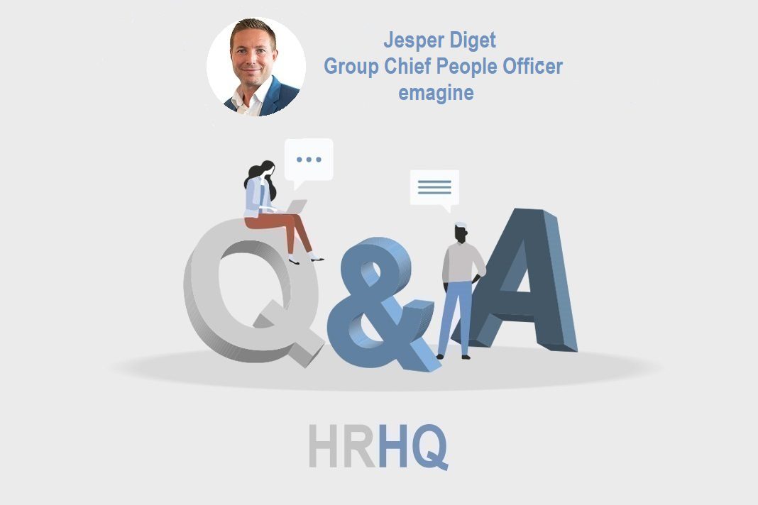 Q&A with Jesper Diget, Group Chief People Officer at emagine